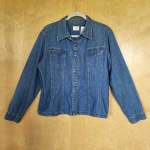 Vintage Lightweight Denim Shirt Jacket Size X-Large